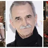 Kadr z życia Marka Koterskiego filmy: śmiech, portret i mężczyzna przy dystrybutorze paliwa.