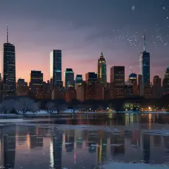 Mroźna Manhattan Miłość: Baśń dla Dorosłych w Wielkim Jabłku
