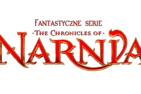 Fantastyczne serie - The Chronicles of Narnia. Logo filmów, które przenoszą w magiczny świat.