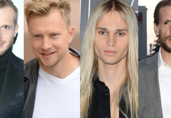 Czterech popularnych polskich aktorów serialowych: Mikołaj Roznerski, Michał Żurawski, Dawid Ogrodnik i Antoni Pawlicki.