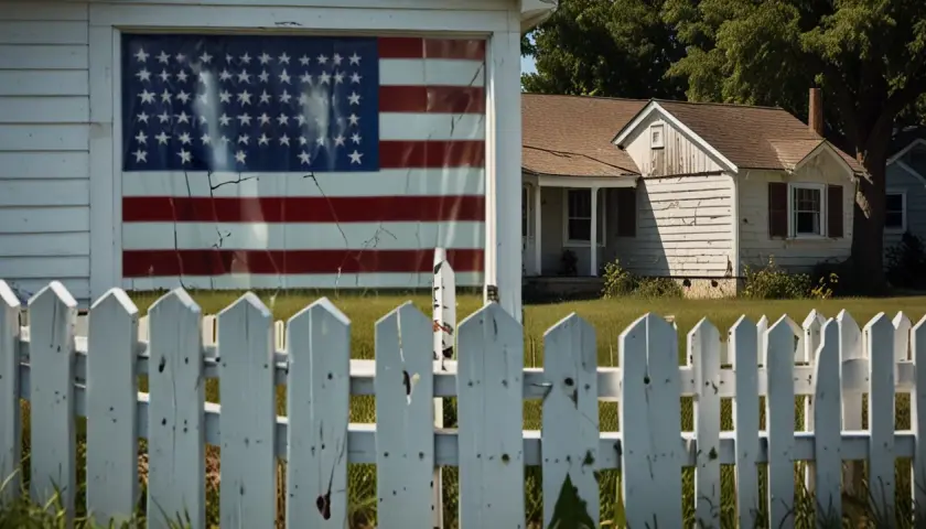 Pękające lustro "American Dream": "Amerykańska sielanka"
