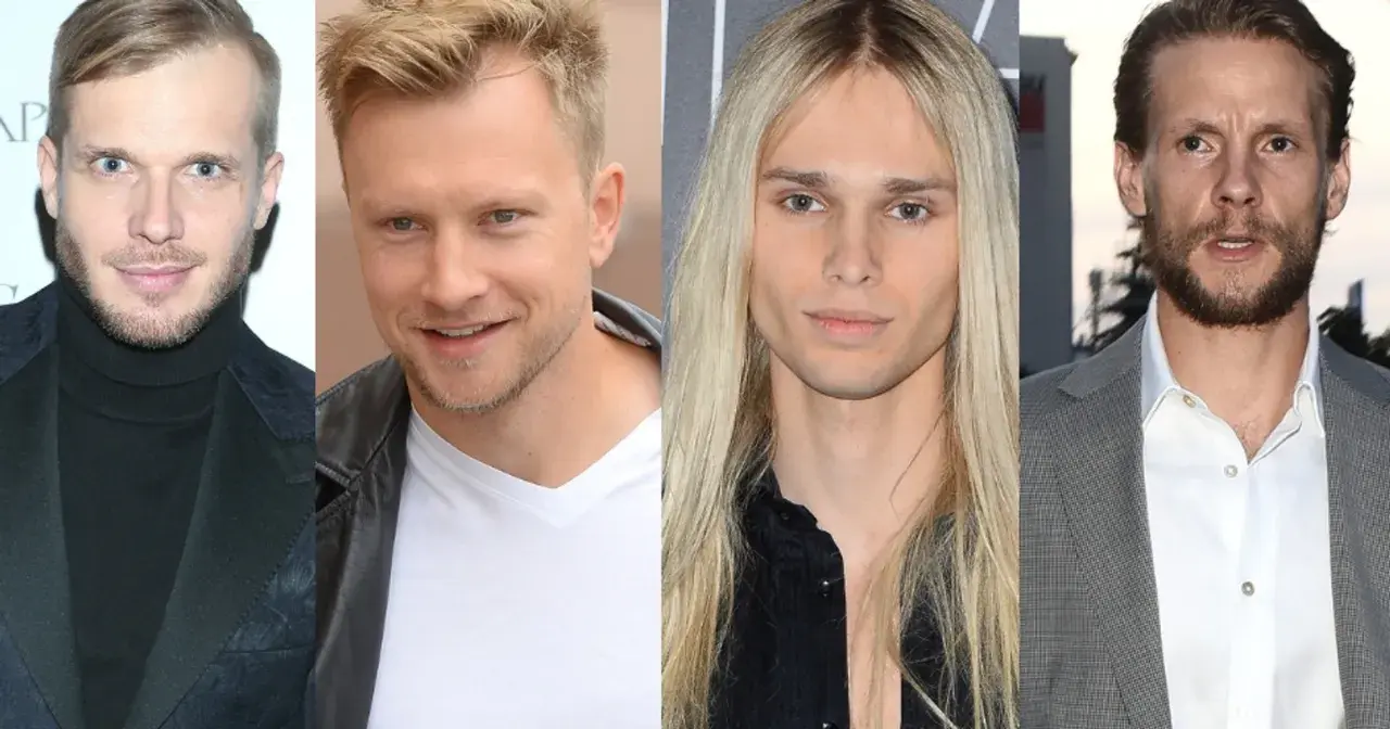 Czterech popularnych polskich aktorów serialowych: Mikołaj Roznerski, Michał Żurawski, Dawid Ogrodnik i Antoni Pawlicki.